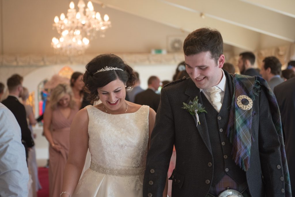 natural wedding photographer falkirk scotland