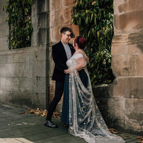 rhiannon neale wedding photographer glasgow feated in rock n roll bride