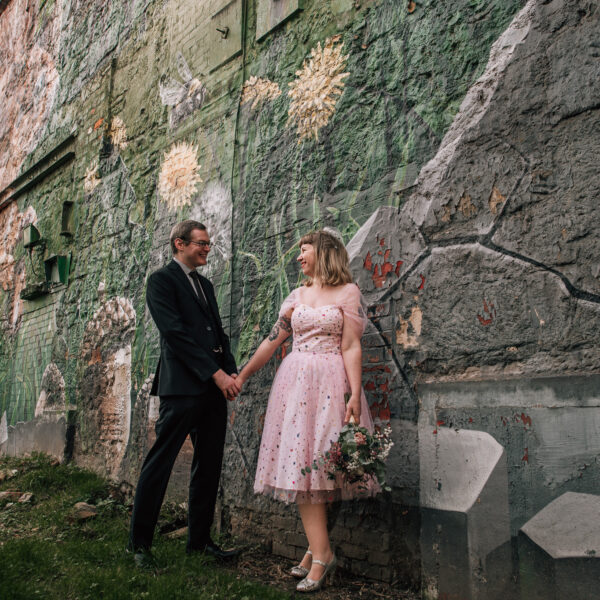 Montrose Street Glasgow Wedding, alternative wedding photographer Glasgow