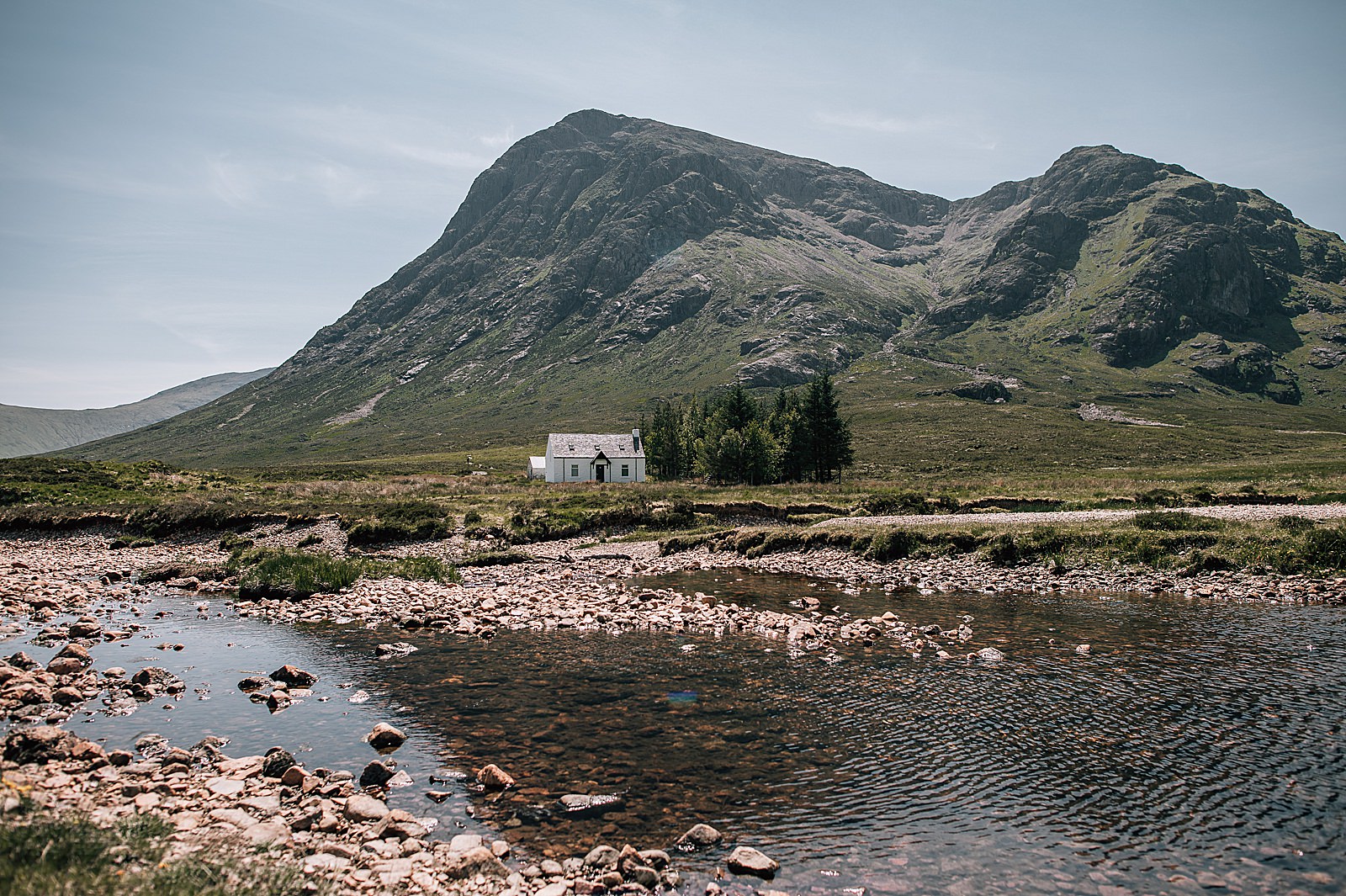Lagangarbh hut captured by glencoe proposal photographer